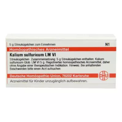 KALIUM SULFURICUM LM VI Σφαιρίδια, 5 g
