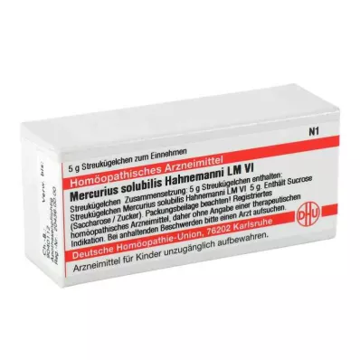 MERCURIUS SOLUBILIS Hahnemanni LM VI Σφαιρίδια, 5 g MERCURIUS SOLUBILIS Hahnemanni LM VI Σφαιρίδια, 5 g