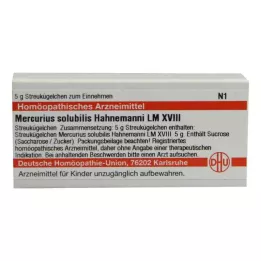MERCURIUS SOLUBILIS Hahnemanni LM XVIII Σφαιρίδια, 5 g
