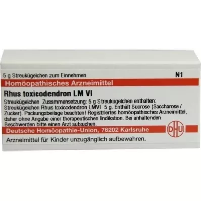 RHUS TOXICODENDRON LM VI Σφαιρίδια, 5 g