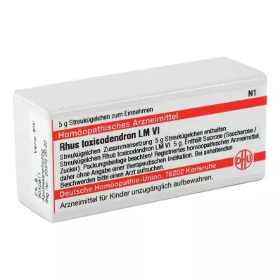 RHUS TOXICODENDRON LM VI Σφαιρίδια, 5 g
