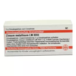 ZINCUM METALLICUM LM XVIII Σφαιρίδια, 5 g