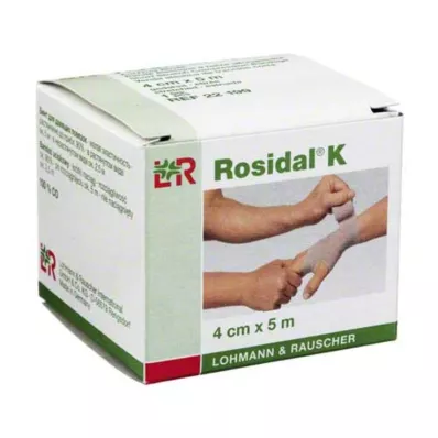 ROSIDAL Κ επίδεσμος 4 cmx5 m, 1 τεμάχιο