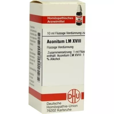 ACONITUM LM XVIII Αραίωση, 10 ml