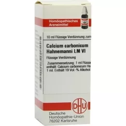 CALCIUM CARBONICUM Hahnemanni LM VI Αραίωση, 10 ml