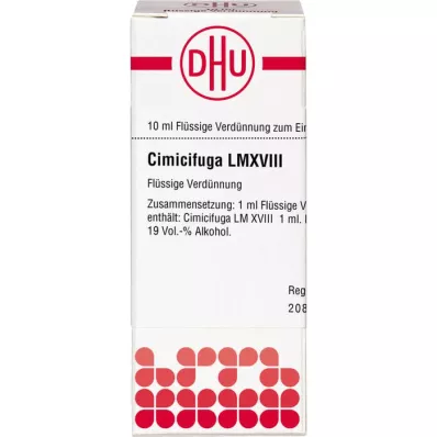 CIMICIFUGA LM XVIII Αραίωση, 10 ml