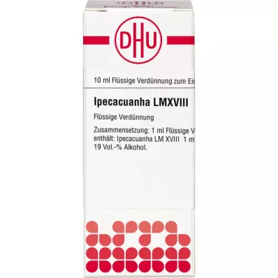 IPECACUANHA LM XVIII Αραίωση, 10 ml