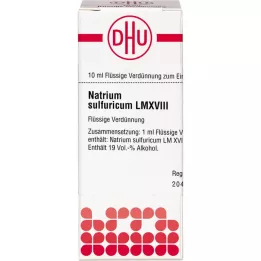 NATRIUM SULFURICUM LM XVIII Αραίωση, 10 ml