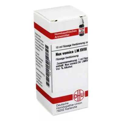 NUX VOMICA LM XVIII Αραίωση, 10 ml