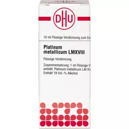 PLATINUM METALLICUM LM XVIII Αραίωση, 10 ml