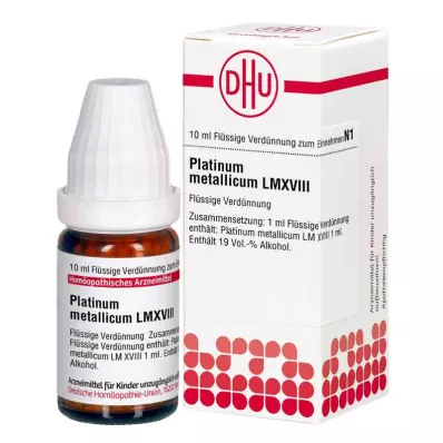 PLATINUM METALLICUM LM XVIII Αραίωση, 10 ml