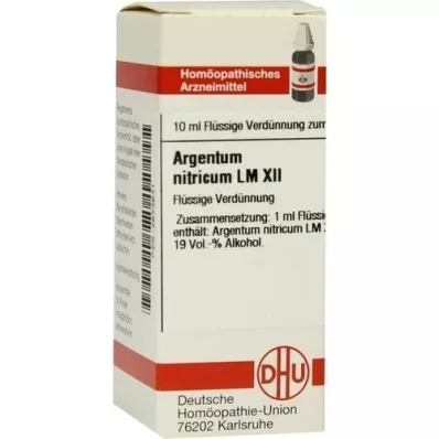 ARGENTUM NITRICUM LM XII Αραίωση, 10 ml