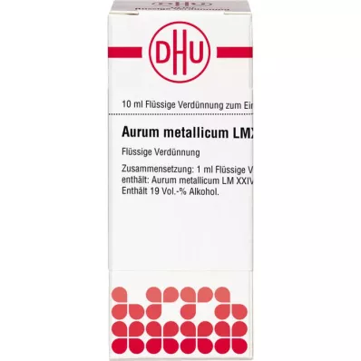 AURUM METALLICUM LM XXIV Αραίωση, 10 ml