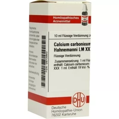 CALCIUM CARBONICUM Hahnemanni LM XXX Αραίωση, 10 ml