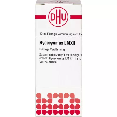 HYOSCYAMUS LM XII Αραίωση, 10 ml