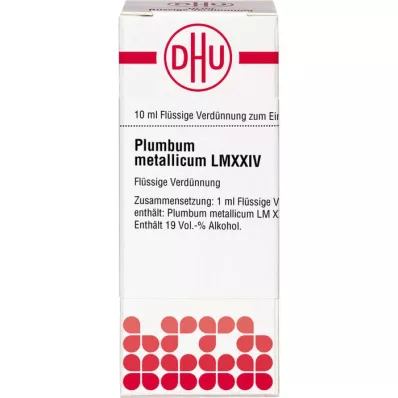 PLUMBUM METALLICUM LM XXIV Αραίωση, 10 ml