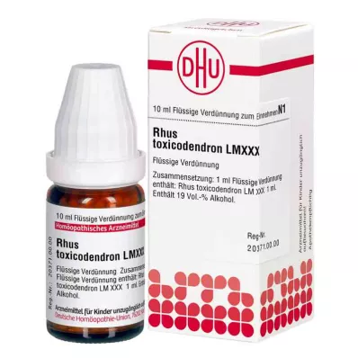 RHUS TOXICODENDRON LM XXX Αραίωση, 10 ml RHUS TOXICODENDRON LM XXX Αραίωση, 10 ml