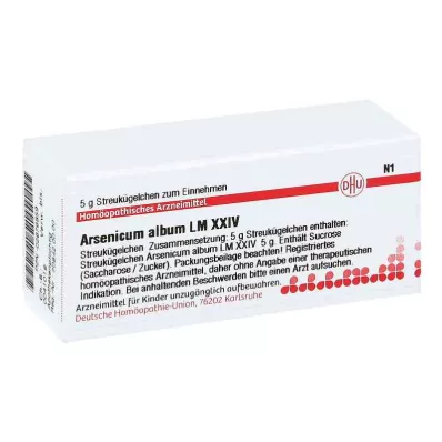ARSENICUM ALBUM LM XXIV Σφαιρίδια, 5 g