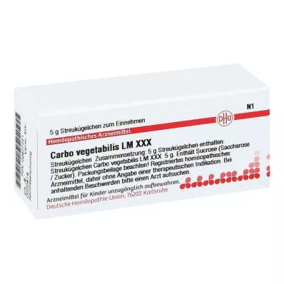 CARBO VEGETABILIS LM XXX Σφαιρίδια, 5 g