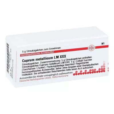 CUPRUM METALLICUM LM XXX Σφαιρίδια, 5 g