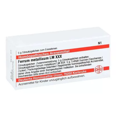 FERRUM METALLICUM LM XXX Σφαιρίδια, 5 g FERRUM METALLICUM LM XXX Σφαιρίδια, 5 g