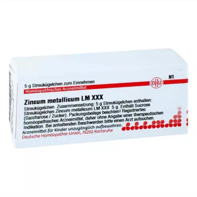 ZINCUM METALLICUM LM XXX Σφαιρίδια, 5 g
