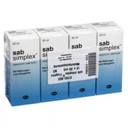 SAB εναιώρημα simplex από το στόμα, 4X30 ml