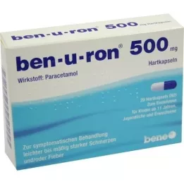 BEN-U-RON κάψουλες των 500 mg, 20 τεμάχια