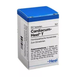 CARDIACUM Ταμπλέτες Heel T, 50 τεμάχια
