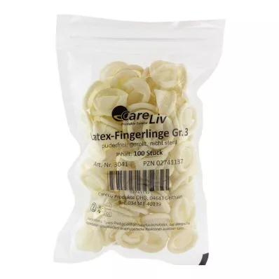FINGERLING Latex OP Μέγεθος 3, 100 τεμάχια