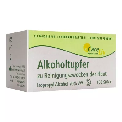 ALKOHOLTUPFER 3x6 cm αποστειρωμένα, 100 τεμάχια