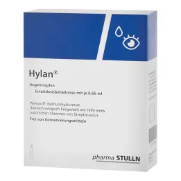 HYLAN οφθαλμικές σταγόνες 0,65 ml, 60 τεμάχια
