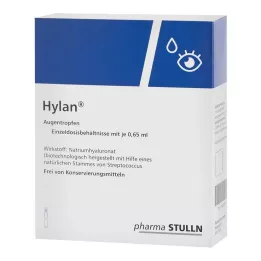 HYLAN οφθαλμικές σταγόνες 0,65 ml, 120 τεμάχια
