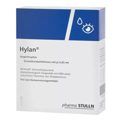 HYLAN οφθαλμικές σταγόνες 0,65 ml, 120 τεμάχια HYLAN οφθαλμικές σταγόνες 0,65 ml, 120 τεμάχια