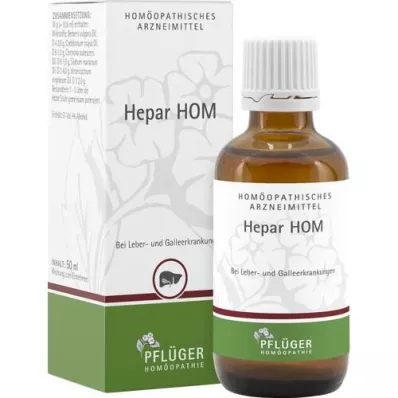 HEPAR HOM Σταγόνες, 50 ml