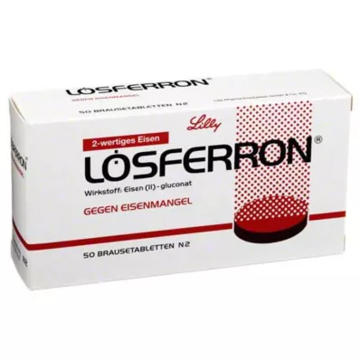 LÖSFERRON Αναβράζοντα δισκία, 50 τεμάχια