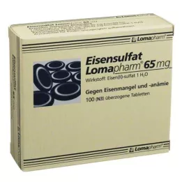 EISENSULFAT Lomapharm 65 mg επικαλυμμένο δισκίο, 100 τεμάχια