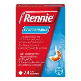 RENNIE Μασώμενα δισκία, 24 τεμάχια