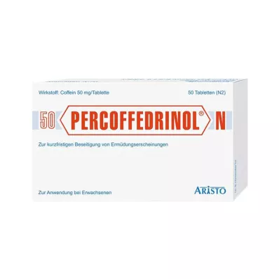 PERCOFFEDRINOL N 50 mg δισκία, 50 τεμάχια