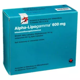ALPHA-LIPOGAMMA 600 mg συμπυκνωμένο διάλυμα έγχυσης, 10X24 ml