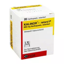 KALINOR retard P 600 mg σκληρές κάψουλες, 20 τεμάχια