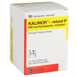 KALINOR retard P 600 mg σκληρές κάψουλες, 50 τεμάχια