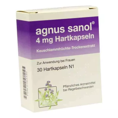 AGNUS SANOL Σκληρές κάψουλες, 30 τεμάχια