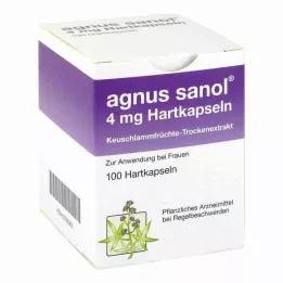 AGNUS SANOL Σκληρές κάψουλες, 100 τεμάχια