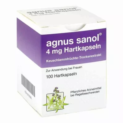 AGNUS SANOL Σκληρές κάψουλες, 100 τεμάχια