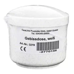 GEBISSDOSE με ένθετο και καπάκι λευκό, 1 τεμ