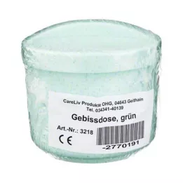 GEBISSDOSE με ένθετο και καπάκι πράσινο, 1 τεμ