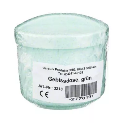 GEBISSDOSE με ένθετο και καπάκι πράσινο, 1 τεμ