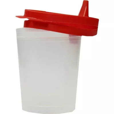 URINBECHER με κουμπωτό καπάκι, 1 τεμάχιο URINBECHER με κουμπωτό καπάκι, 1 τεμάχιο