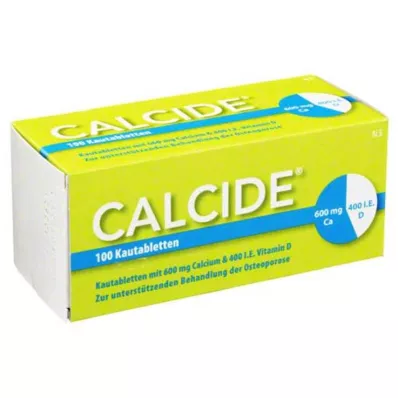 CALCIDE Μασώμενα δισκία, 100 τεμάχια